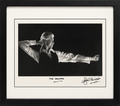 David Bowie The Archer by John Rowlands in black gallery frame