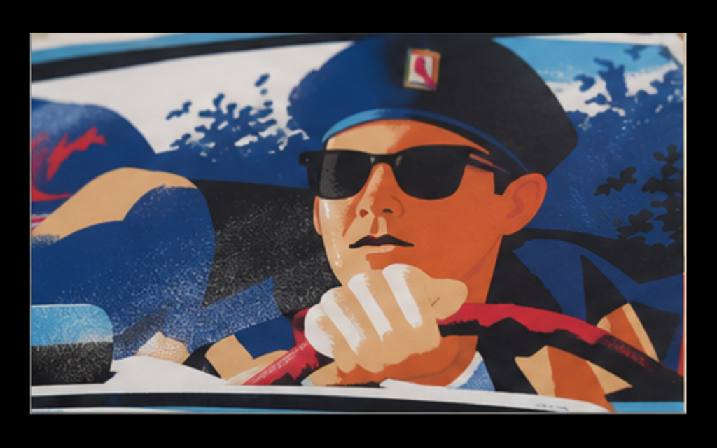 Ferris Bueller's Day Off Danny Haas artwork detail