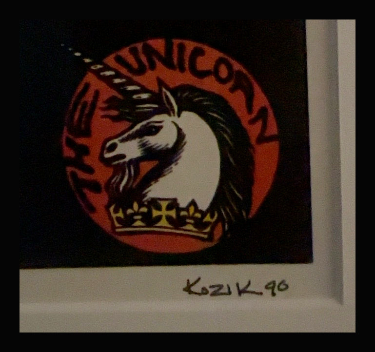 Original Kozik 90 signature detail from the owner's new photograph