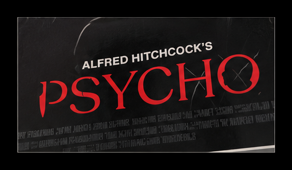 Psycho title artwork detail by Melvin Mago