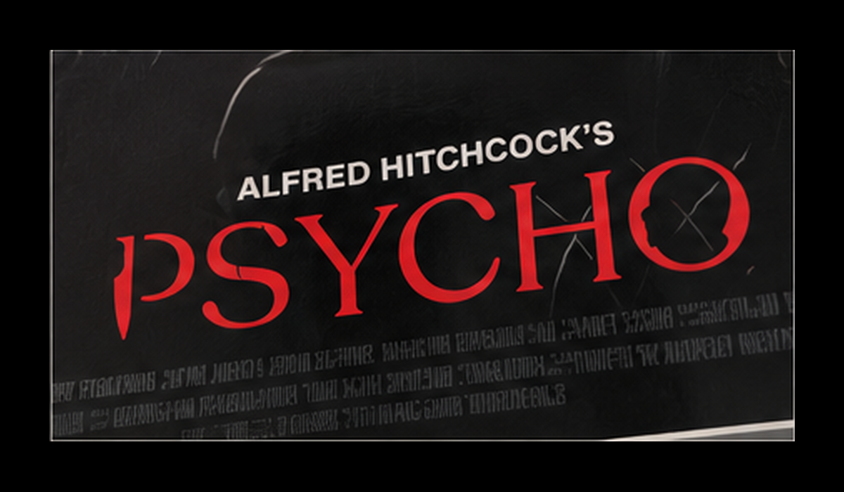 Psycho title artwork detail by Melvin Mago