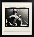 Van Halen at Rainbow Theatre London 1979 by Ross Halfin in black gallery frame